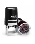 COLOP Printer R 40 - Datieră rotundă - 24 Hours Bicoloră