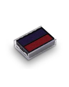 Trodat Printy Replacement Pad 6/4850/2 blue-red
